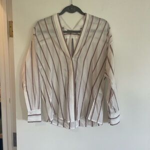 Vince Striped Blouse